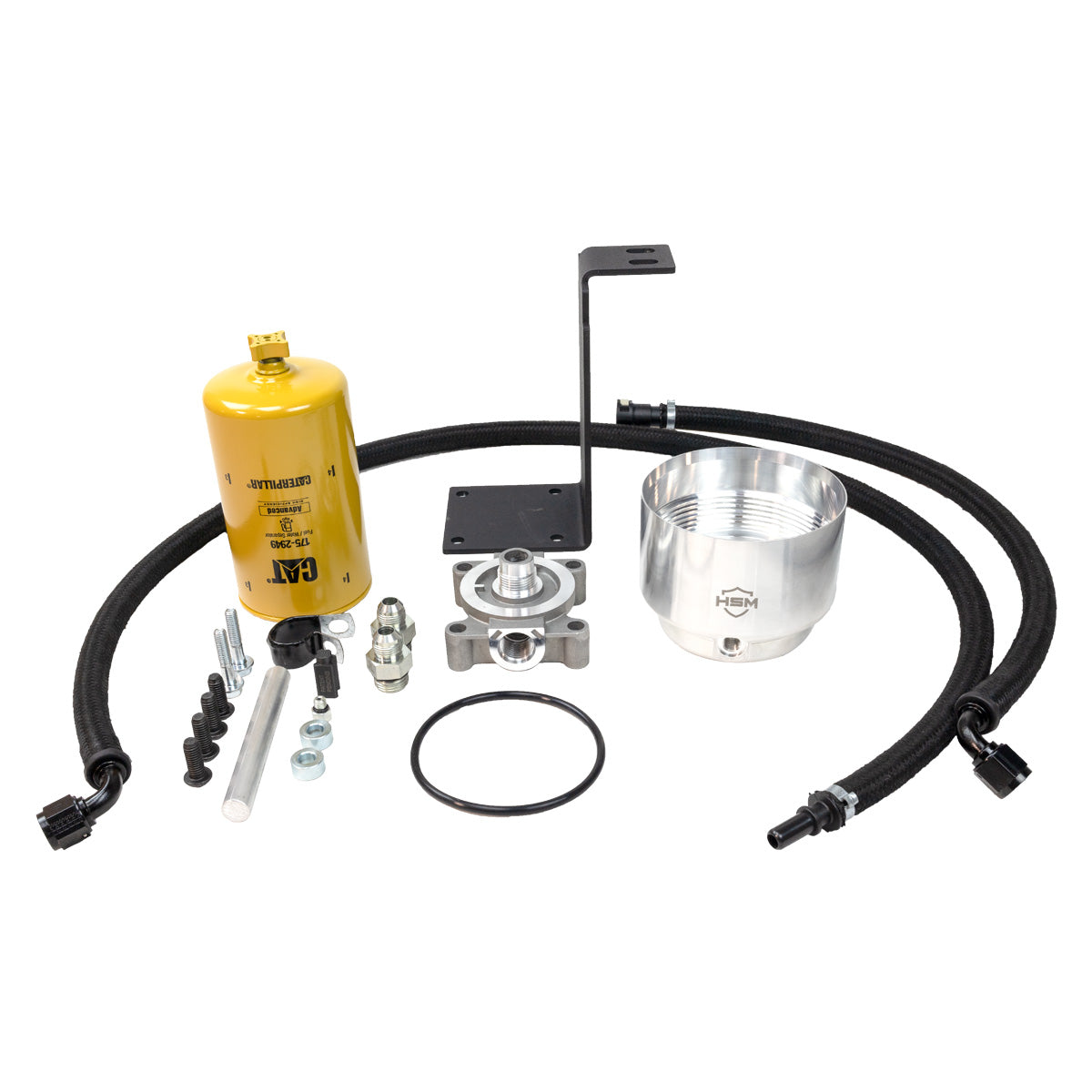 Open Box H&S MotorSports 2011-2024 Ford 6.7L Fuel Filter Conversion Kit Open Box H&S MotorSports 2011-2024 Ford 6.7L Fuel Filter Conversion Kit