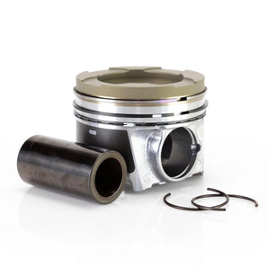6.4L MAXXFORCE 7 FORD POWER STROKE FLY CUT, DE-LIPPED & CERAMIC COATED SINGLE PISTON KIT WITH RINGS