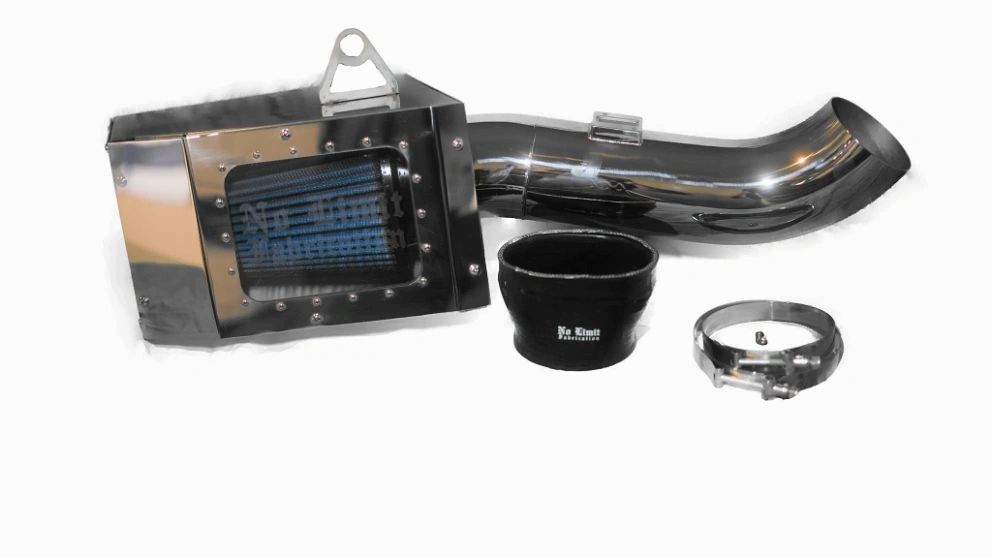 No Limit Fabrication 6.7 Powerstroke Stainless Steel Cold Air Intake