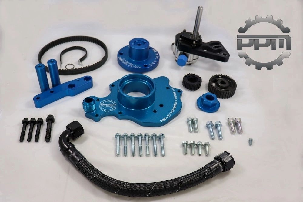 External wet sump oil pump kit