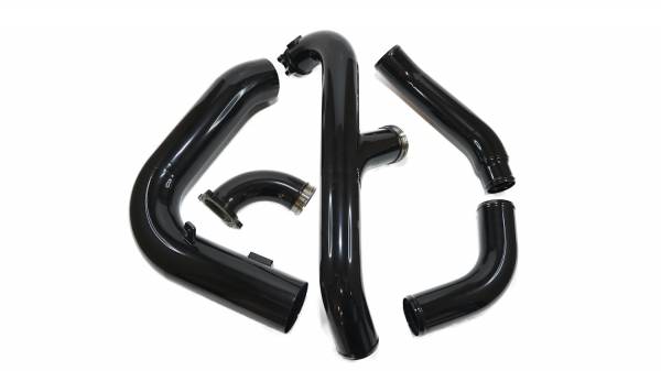 No Limit 6.7 Stainless Intake Piping Kit w/ Boot Kit