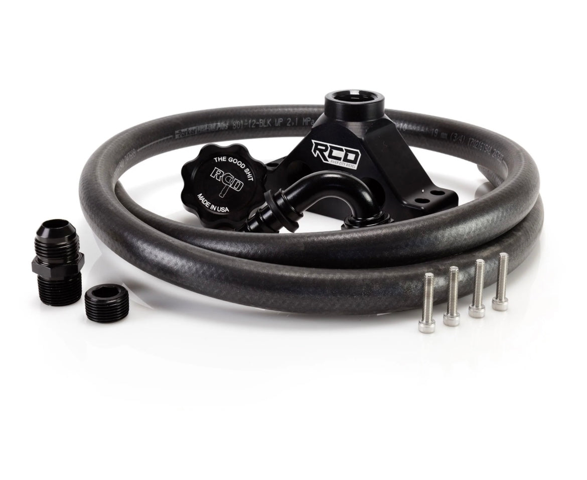 RCD 6.4L FORD POWER STROKE CCV RE-ROUTE KIT