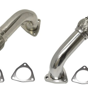 FLO~PRO Polished Stainless Steel Up-Pipes